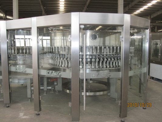 Auto Liquid Mineral Water Filling Machine Water Bottle Plant 42000BPH