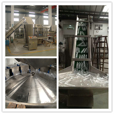 Electric Plastic Bottle Unscrambler With 8000 Bottles Per Hour