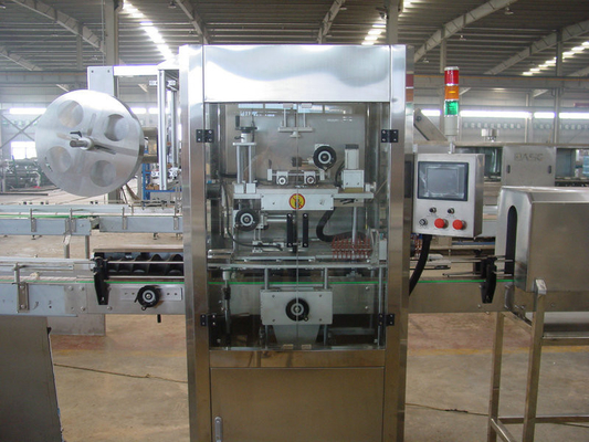 Low Noise Bottle Labeling Machine Shrink Sleeve Applicator Machine