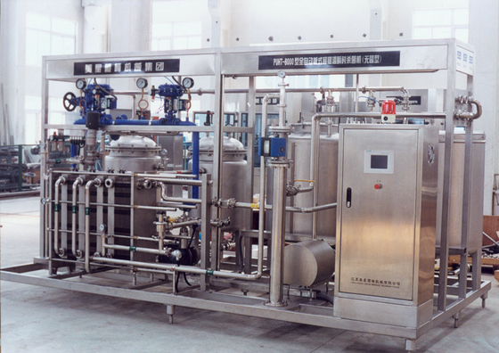 Fully Automatic UHT Drinking Water Treatment Systems Ultra - high Temperature