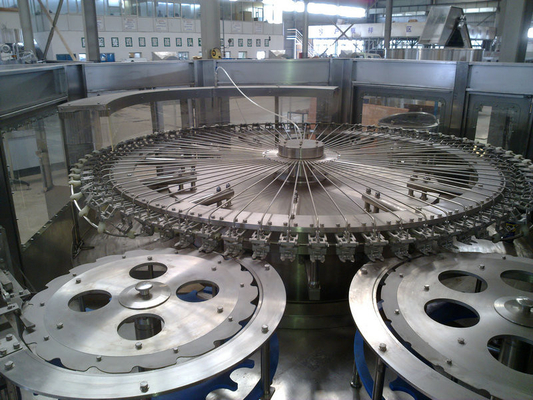 Monoblock Carbonated Drink Filling Machine , 3 In 1 Washing Filling Capping Machine