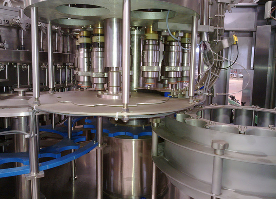 Monoblock Carbonated Drink Filling Machine , 3 In 1 Washing Filling Capping Machine