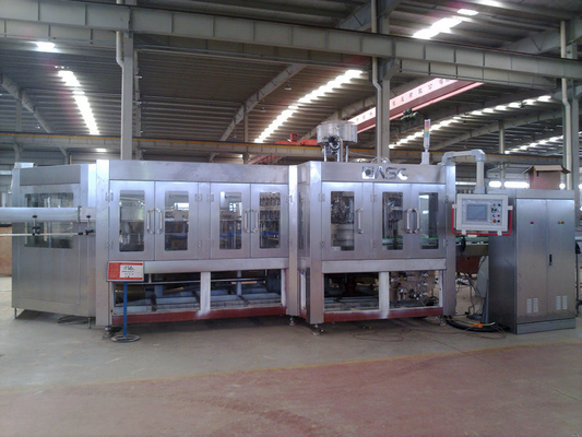 Carbonated Automatic Bottle Filling Machine , 65 Head Soft Drink Filling Machine