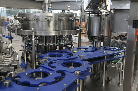 Cola / Carbonated Soft Drink Filling Machine Glass Bottle Filling Machinery