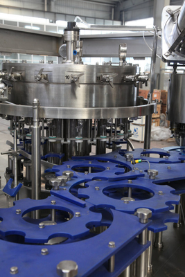 Cola / Carbonated Soft Drink Filling Machine Glass Bottle Filling Machinery