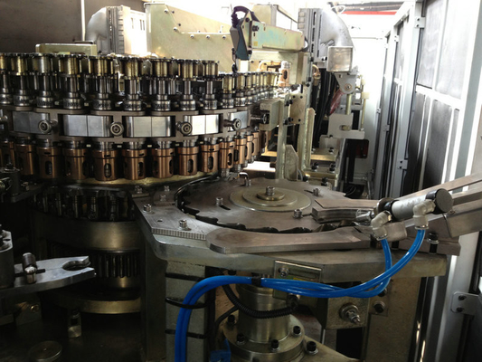 Electric Blow Fill Seal Machine , Automatic Liquid Bottle Filling Machine