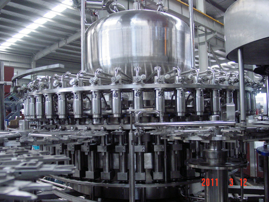 Juice / Ice Tea Hot Filling Machine , 18000BPH Mineral Water Production Line