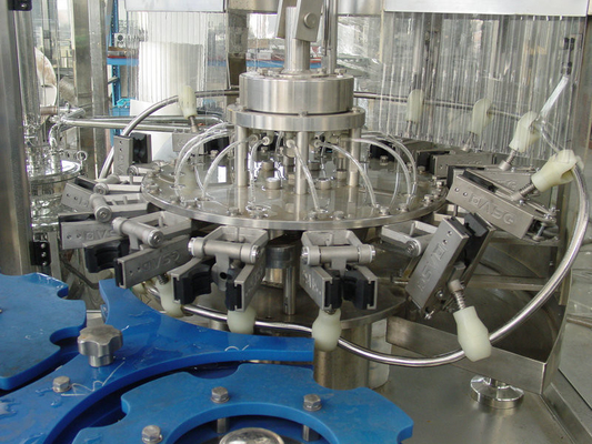 Flavor Water Glass Bottle Filling Machine With 5500 Bottles Per Hour