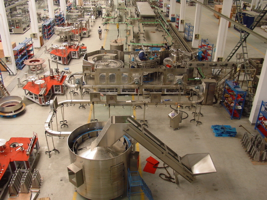 Automatic Rotary Pet Bottle Unscrambler For Beverage Filling Line