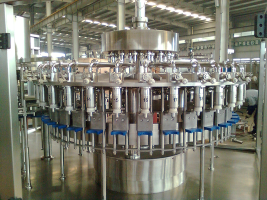 Full Automatic Fruite Juice Hot Filling Machine With PET Bottles