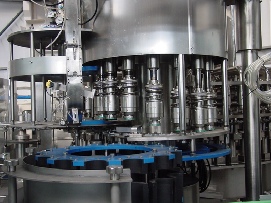 Automatic Juice Filling Machine 28000BPH 3 In 1 For Tea And Juice Production