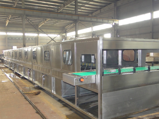 WP Series Spray Bottle Cooling Tunnel For Hot Filling Drink Machine