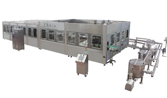 15000 Bottles Per Hour Pure Water / Tea / Juice Filling Machine Fully Automatic