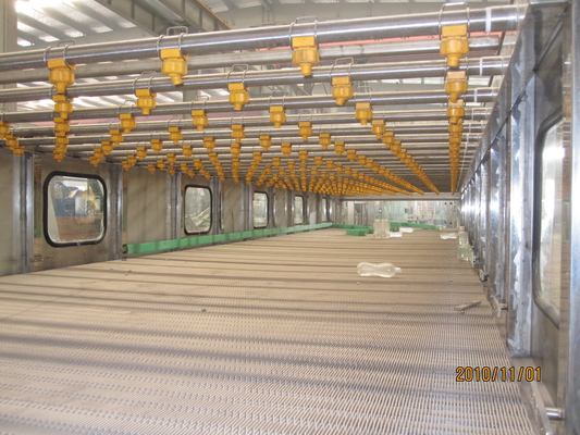 Recycling Water Spraying Bottle Filling Equipment Below 40 Degrees