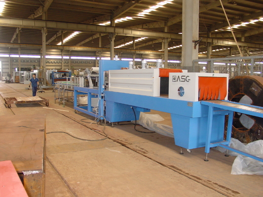 Big Screen Heat Shrink Packing Machine , All In One Carton Shrink Wrapping Machine